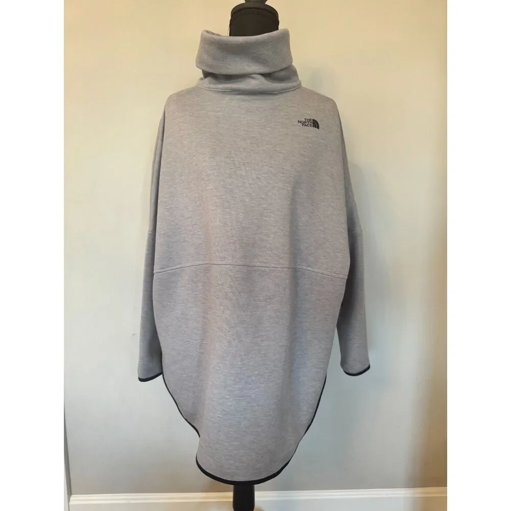 The North Face Canyon Flats Stretch Poncho W XS/S Lux Fleece Pullover Cowl-Neck - Picture 2 of 5